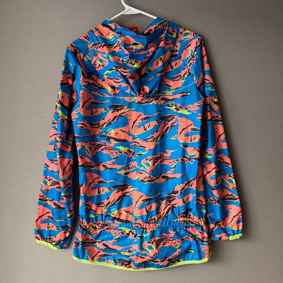 Nike sz S‎ Windbreaker Jacket Blue Orange - Picture 7 of 9